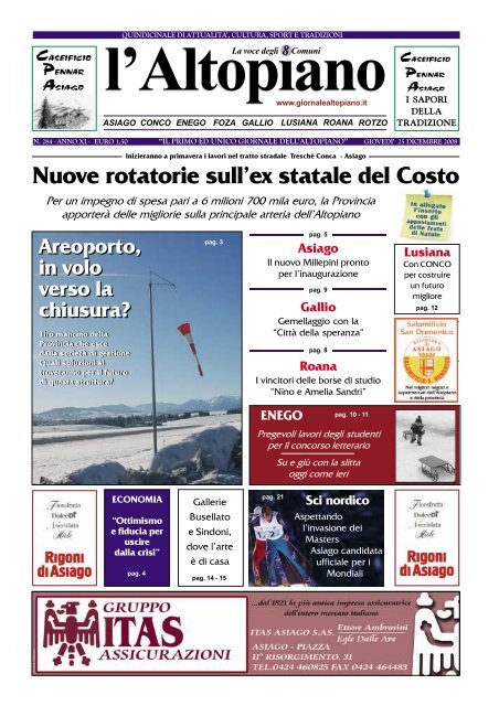 27 dicembre 2008.pdf - Giornale dell'Altopiano