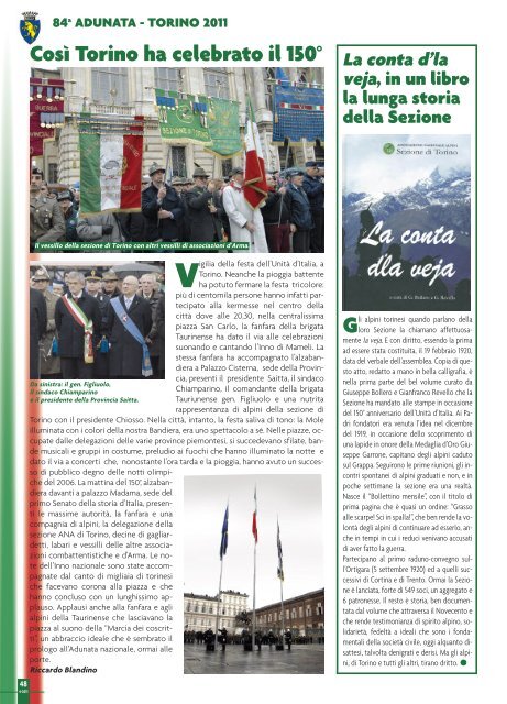 Aprile 2011 - ANNO XC - N° 4 - Associazione Nazionale Alpini