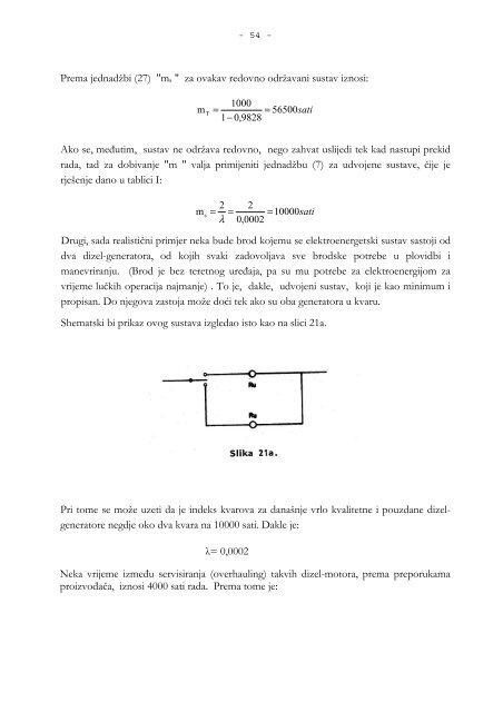 osnove brodske terotehnologije - SveuÄiliÅ¡te u Dubrovniku