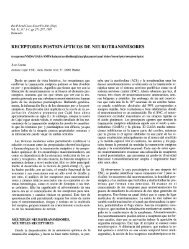 receptores postsinapticos de neurotransmisores - CSIC