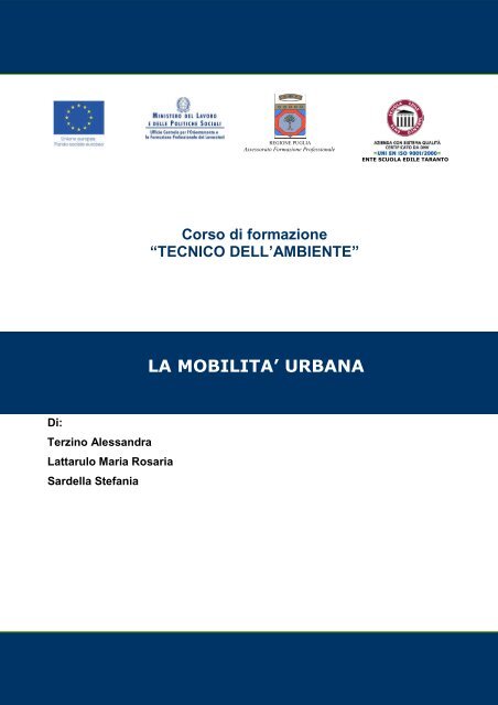 Ricerca Corso Tecnico dell'Ambiente - Scuola Edile Taranto