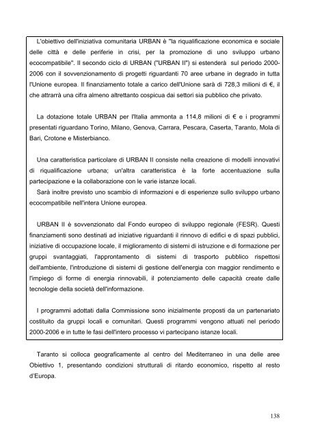 Ricerca Corso Tecnico dell'Ambiente - Scuola Edile Taranto