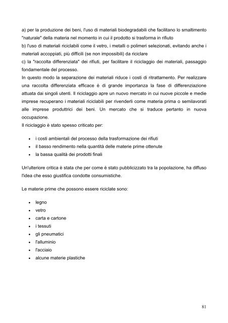 Ricerca Corso Tecnico dell'Ambiente - Scuola Edile Taranto