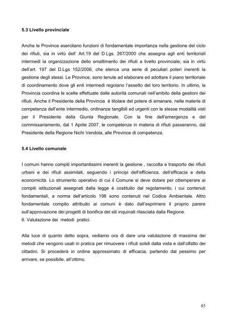 Ricerca Corso Tecnico dell'Ambiente - Scuola Edile Taranto