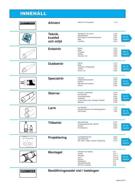 Ladda ner hela katalogen fÃ¶r 2013 hÃ¤r - Powerpipe