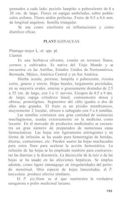 plantas medicinales de costa rica y su folclore - Escuela de Historia ...