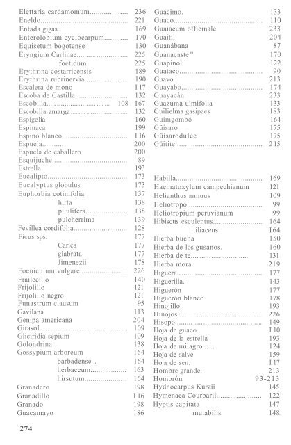 plantas medicinales de costa rica y su folclore - Escuela de Historia ...