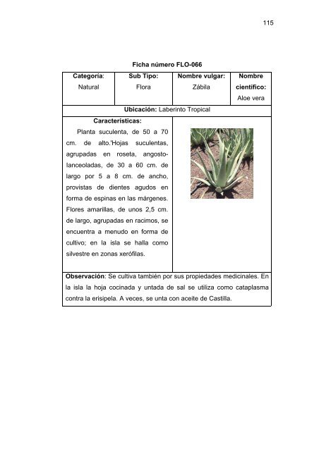 propuesta para mejorar el aprovechamiento ecoturistico de la ...