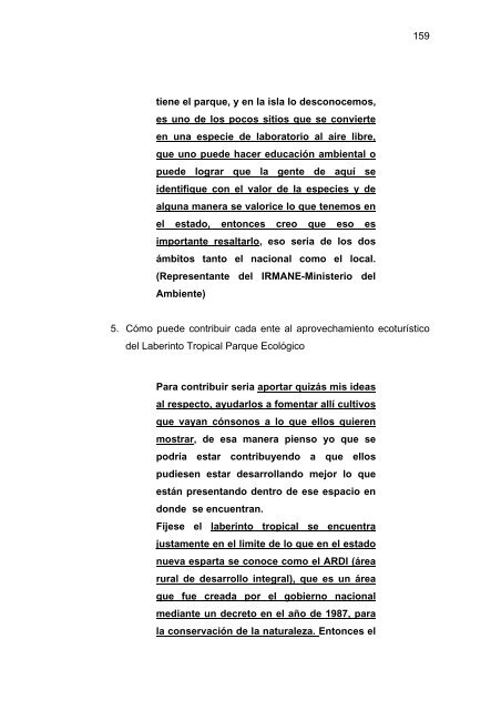 propuesta para mejorar el aprovechamiento ecoturistico de la ...