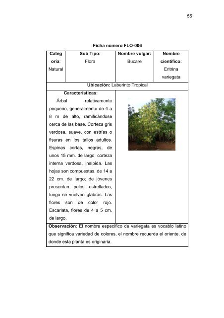 propuesta para mejorar el aprovechamiento ecoturistico de la ...