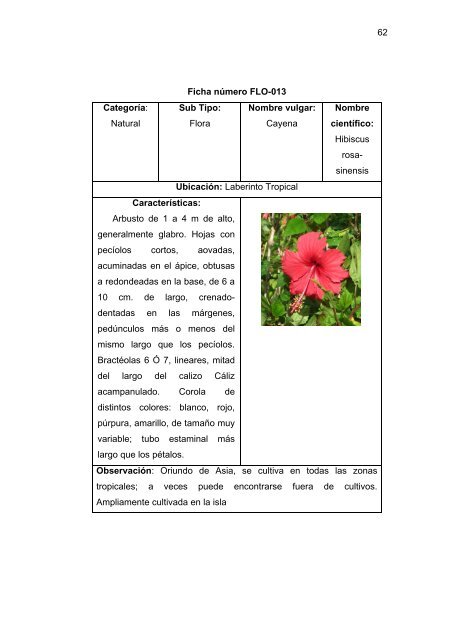 propuesta para mejorar el aprovechamiento ecoturistico de la ...