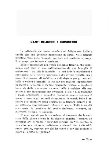Canti religiosi e curuneddi 'U Verbu Lu Jurici giustu ... - Trapani Nostra