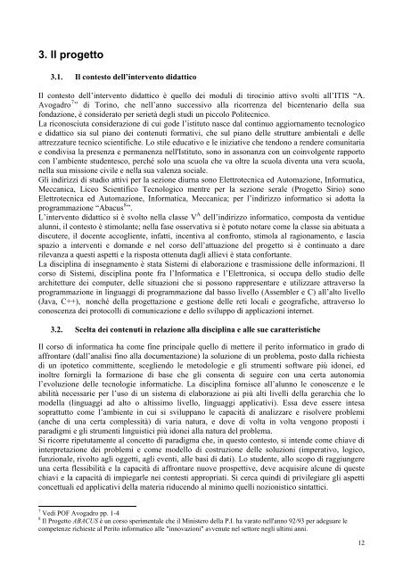 Download dell'intero lavoro - Provincia di Torino