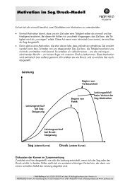 Motivation im Sog/Druck-Modell - Professio GmbH