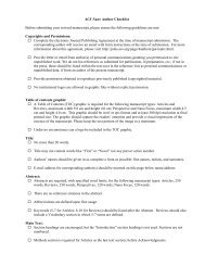 Notice To Authors Of Jacs Manuscripts American Chemical Society