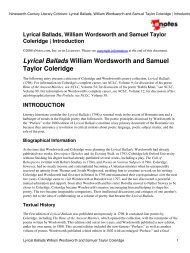 Lyrical Ballads PDF