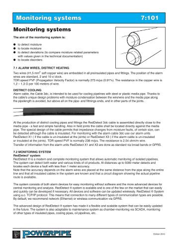 Monitoring systems 7:101 - Powerpipe Systems AB