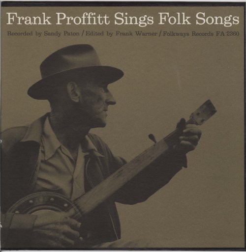 frank proffitt sings folk songs