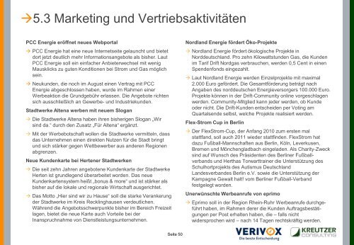 Verivox - Verbraucherpreisindex Strom (2009 ... - Kreutzer Consulting