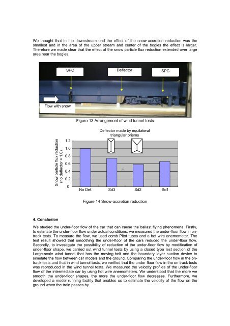 Study on under-floor flow to reduce ballast flying phenomena ... - UIC