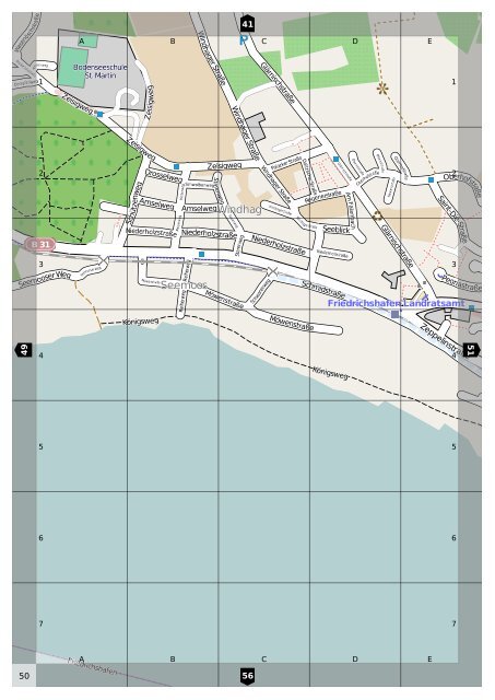 Friedrichshafen, Bodenseekreis, Regierungsbezirk ... - MapOSMatic