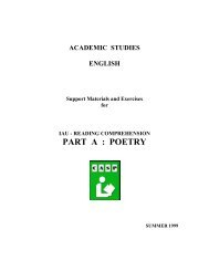 PART A : POETRY - National Adult Literacy Database