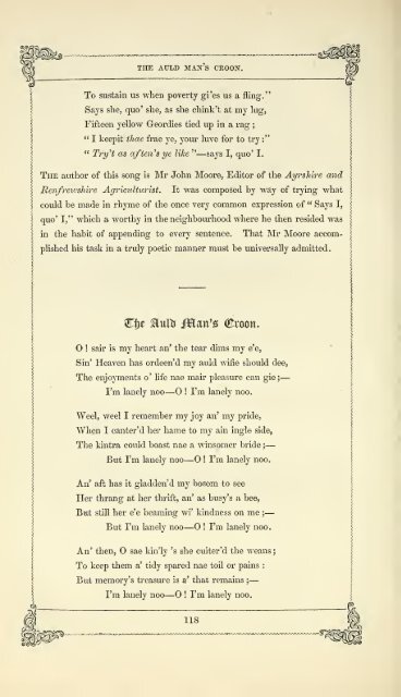 [A composite volume : containing The ballads and songs of Ayrshire ...