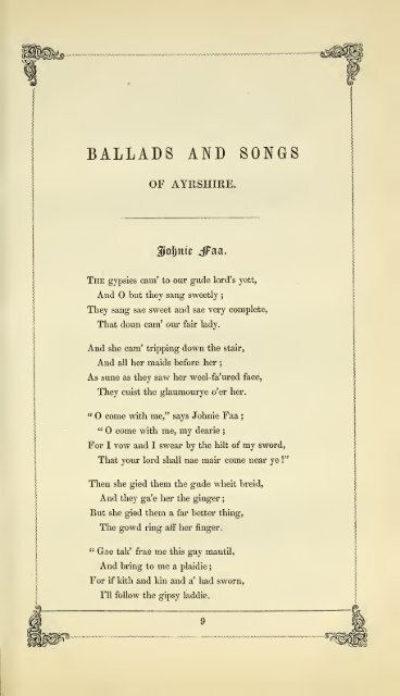 [A composite volume : containing The ballads and songs of Ayrshire ...