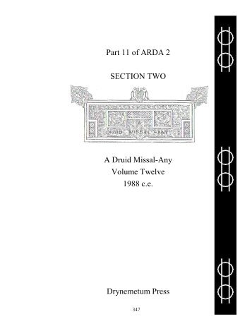 Part 11 of ARDA 2 SECTION TWO A - Student Organizations ...