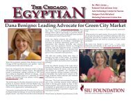 Chicago Egyptian Issue 20 - SIU Alumni Association