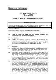 Salt Ayre Sports Centre PDF 78 KB - Meetings, agenda and minutes ...