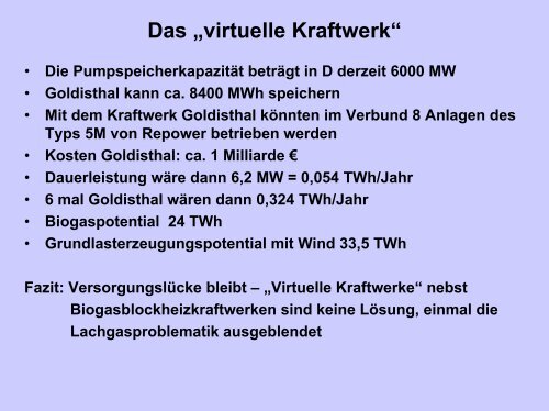 Energieversorgung durch moderne Kraftwerke - KlimaNotizen