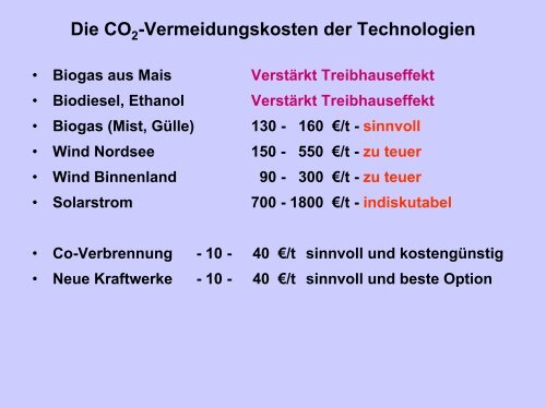 Energieversorgung durch moderne Kraftwerke - KlimaNotizen