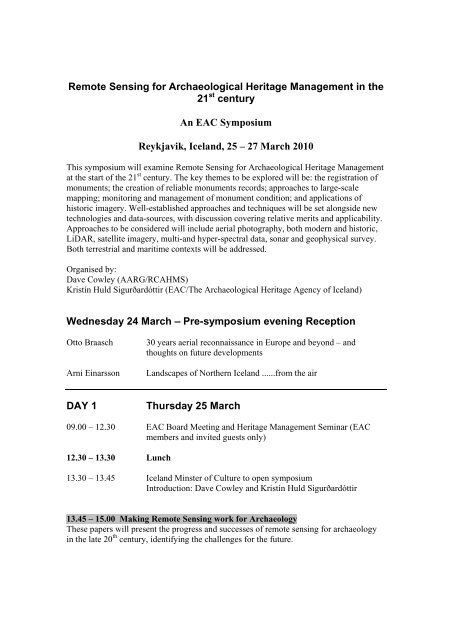 Symposium Programme [pdf] - Nabo