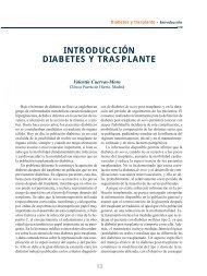 INTRODUCCIÓN DIABETES Y TRASPLANTE - Roche Trasplantes