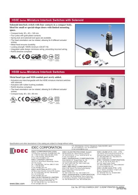 HS6E HS6B - REM-Technik sro