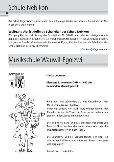 November 2010 - Gemeinde Wauwil