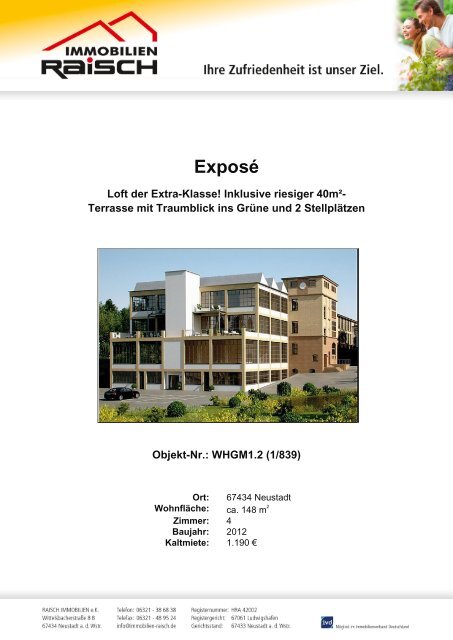 Exposé - Immobilien Raisch