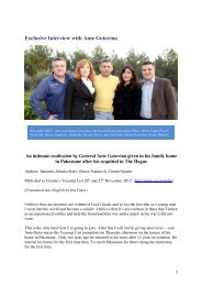 Exclusive Interview with Ante Gotovina - WordPress.com