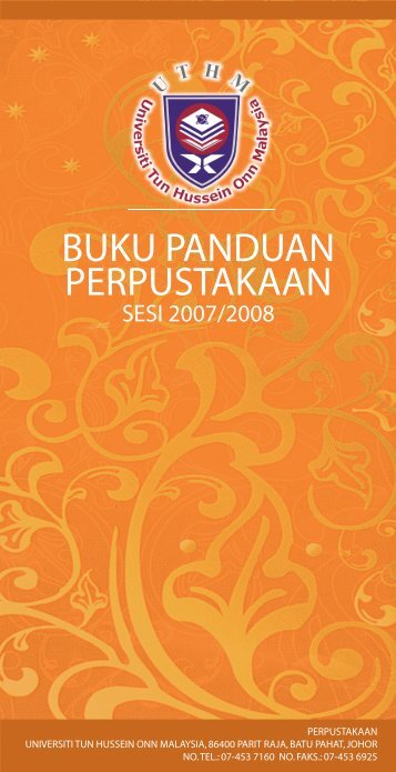 BUKU PANDUAN PERPUSTAKAAN - UTHM Library