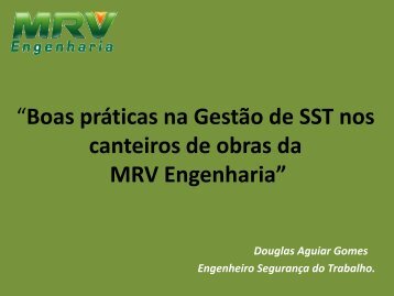 âBoas prÃ¡ticas na GestÃ£o de SST nos canteiros de ... - Trabalho e Vida