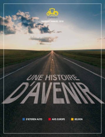 Rapport annuel complet en pdf - D'Ieteren Annual Report 2010
