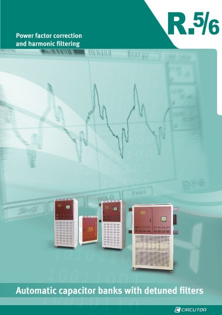 Automatic capacitor banks with detuned filters - Circutor