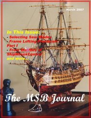 March - Model Ship Builder