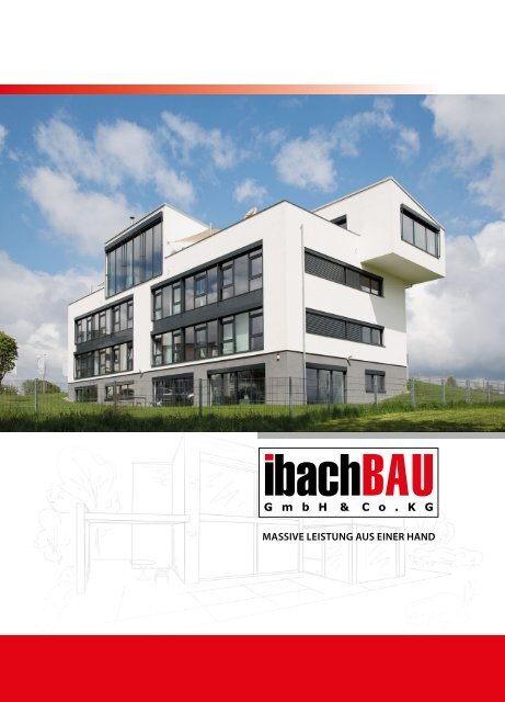 Ibach Bau - Unternehmensbroschüre