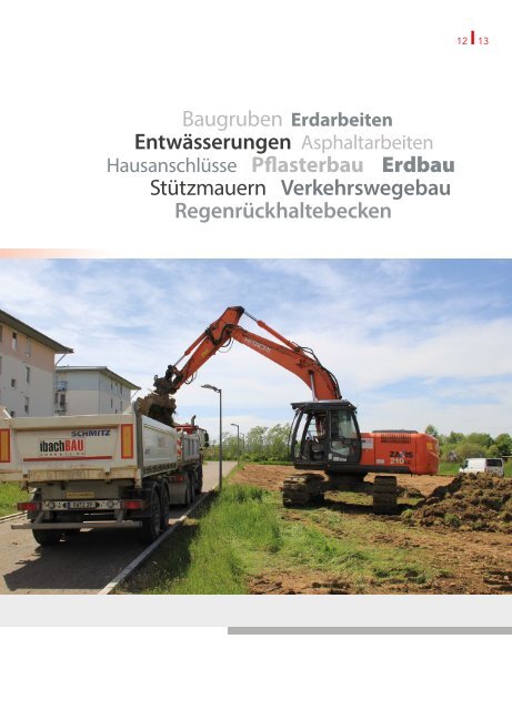 Ibach Bau - Unternehmensbroschüre
