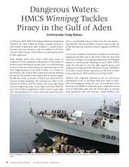 HMCS Winnipeg Tackles Piracy in the Gulf of Aden - Canadian ...