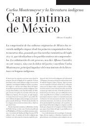 Carlos Montemayor y la literatura indÃ­gena - Revista de la ...