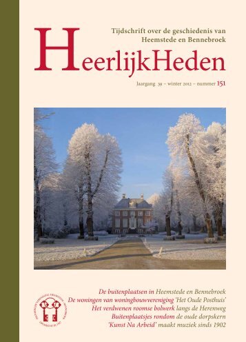 Tijdschrift over de geschiedenis van Heemstede en Bennebroek