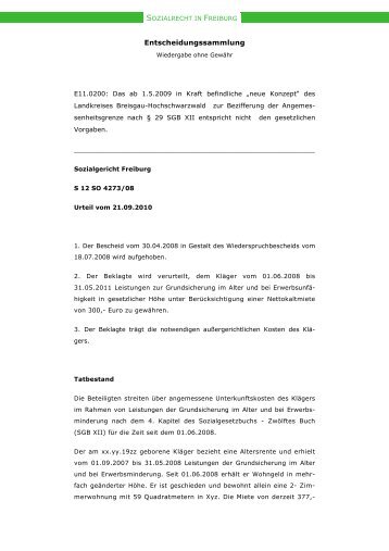 Download - Sozialrecht in Freiburg